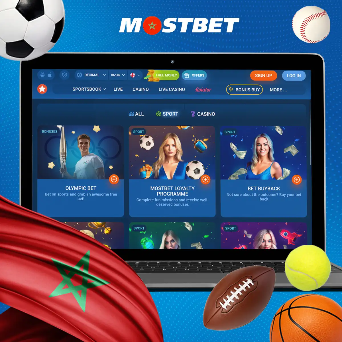 ما هي المكافآت التي تقدمها Mostbet للمراهنات الرياضية في المغرب