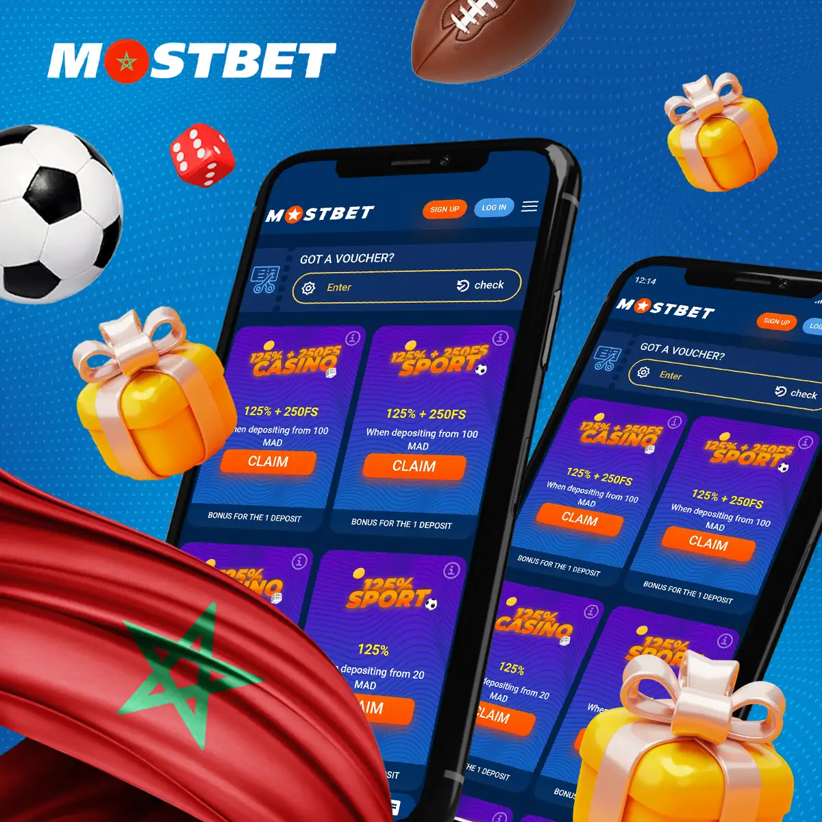 كيفية الحصول على مكافأة التسجيل في Mostbet؟