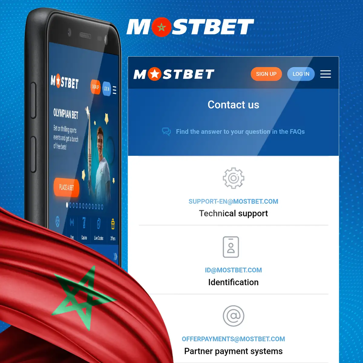 كيف يعمل دعم اللاعبين في تطبيق Mostbet؟