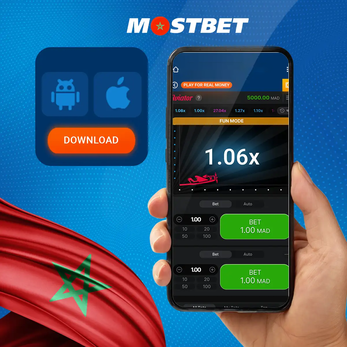 كيفية تثبيت لعبة Aviator Mostbet على هاتفك المحمول